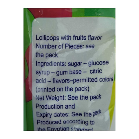 Teeka Lollipops with Bubble Gum - 25 gm