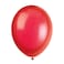 12" Pack of 10 Red Balloons