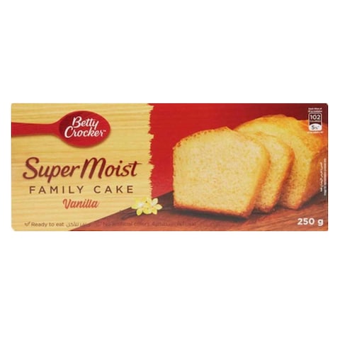 BETTY CROCKER VNILA POUND CAKE 250G