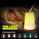 Sky-Touch LED Bedside Lamp, Colorful Bedside Lamp, Rechargeable Dimmable Color Night Lamp With Touch Control Adjustable Brightness Remote Control For Bedroom