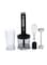 Alsaif-Elec 4 In 1 Electric Hand Blender, 300W, E02420, Clear/Black/Silver