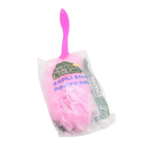 GREENLEAVE BACK SCRUBBER W HANDLE