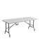 Folding Table White 180x72x76.5centimeter