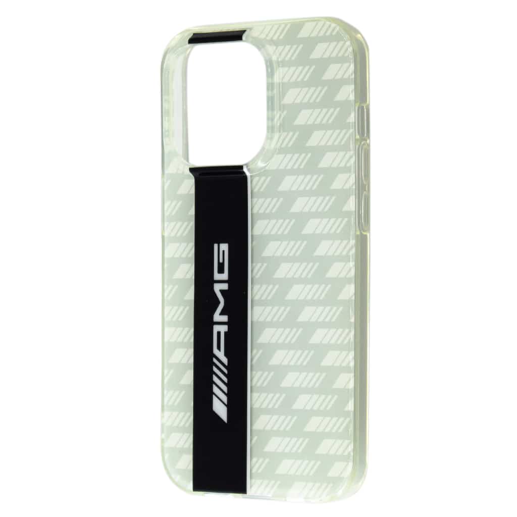 AMG Transparent Double Layer Case With Carbon Pattern iPhone 14 Pro