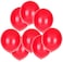 Party Time 100-Pieces 10inches Red Balloon Latex Helium Balloons for Wedding Birthday Party Festival Christmas Valentines Day Balloon Decorations