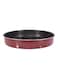 ROYALFORD Non-Stick Round Shaped Bakeware Pan Red/Black