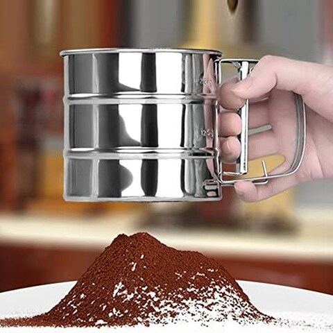 Generic - New Sieve Cup Powder Flour Sieve Mesh Knife Baking Tools Pastry Tools