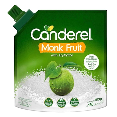 Canderel Sweetener Monk Fruit With Erythritol 150g
