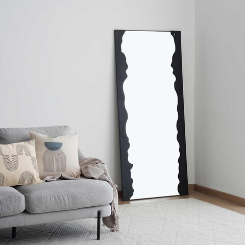 Pan Home Magnus Floor Mirror 180.3X00 Black