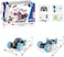 Generic 4Wd 2.4Ghz Skidding Stunt RC Car With Off Road Tires, Remote Control Car With Gesture Control Band, Transforming Toy With LED Lights Spin 360 Degrees, Blue