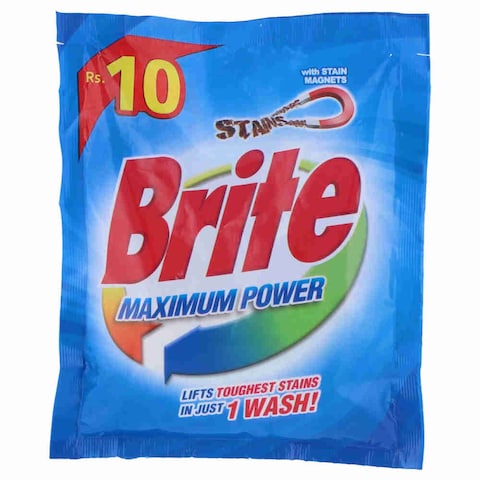 Brite Maximum Power Detergent Powder 20 gr