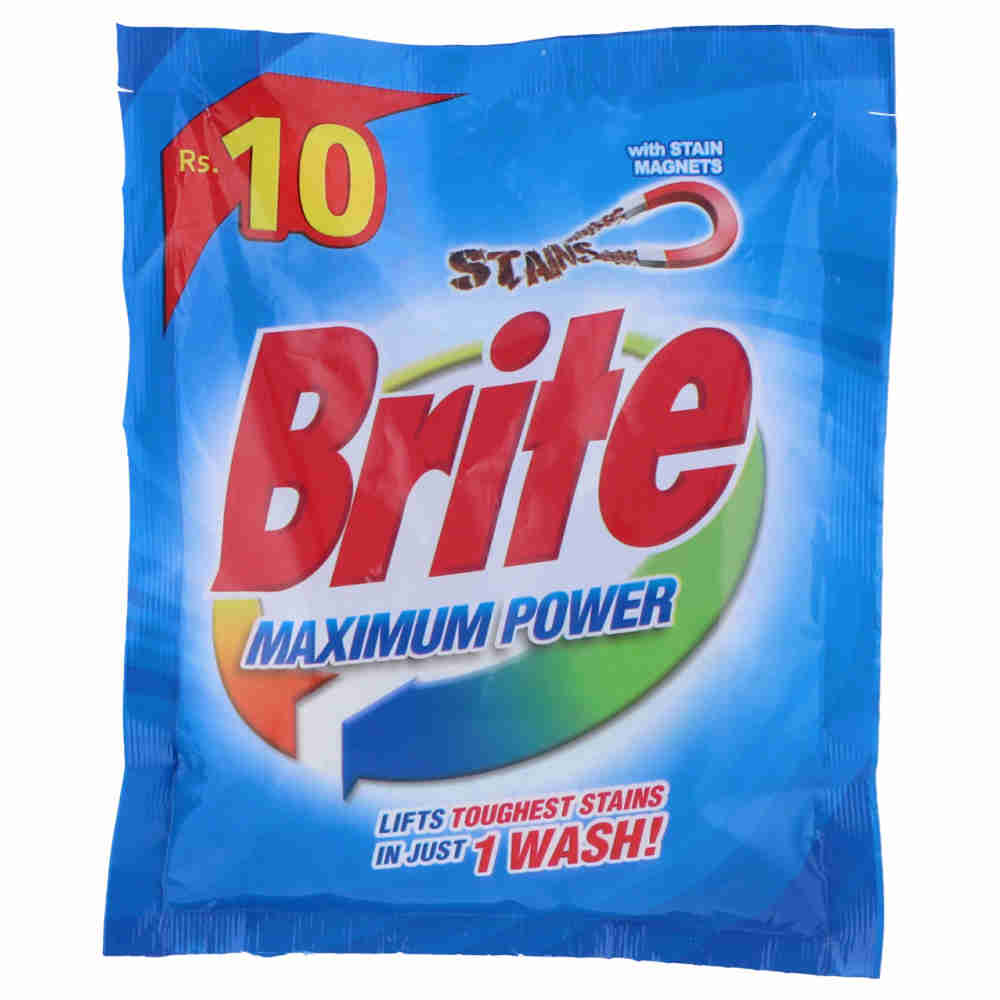 Brite Maximum Power Detergent Powder 20 gr