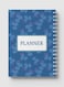 Lowha Spiral Notebook With 60 Sheets And Hard Paper Covers With Floral Planner Design, For Jotting Notes And Reminders, For Work, University, School