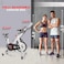 SKY LAND Magnetic Exercise Bike: Versatile Indoor Cycling Stationary Bike for All, Home Cardio Workout with Belt Drive System and Adjustable Comfort-EM-1568-W