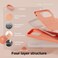 elago Liquid Silicone for iPhone 15 Pro MAX case cover Full Body Protection, Shockproof, Slim, Anti-Scratch Soft Microfiber Lining - Salmon