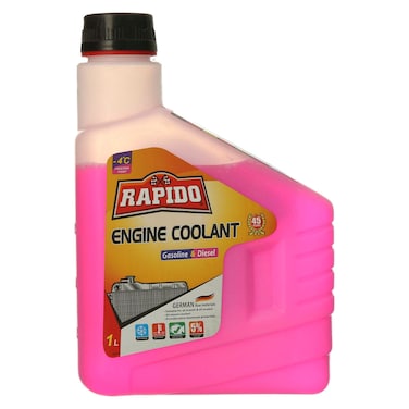 Rapido Engine Coolant - 1 Liter - Red