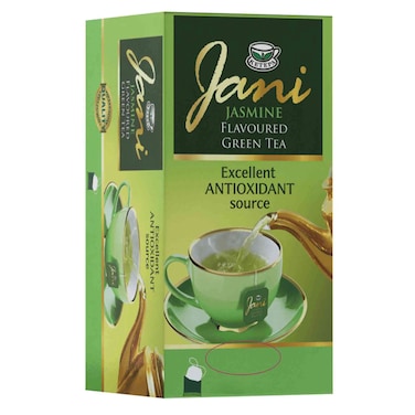 Ketepa Jani Excellent Antioxidant Jasmine Green Tea Bags 2G X 20 Pieces