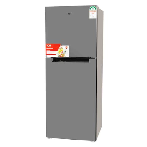 Von VART27NHS Double Door Refrigerator 216L