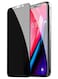 Muzz Privacy Antispy Glass Screen Protector For iPhone XS MAX Clear