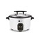 AFRA Rice Cooker, 5.6L, Keep-Warm Function 2000W, High Temperature Protection Measure Cup And Spoon White, AF-56220RCGL, 2-Year Warranty
