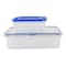 Lock &amp; LockClassic Rectangular Food Container HPL815L Clear/Blue 550ml