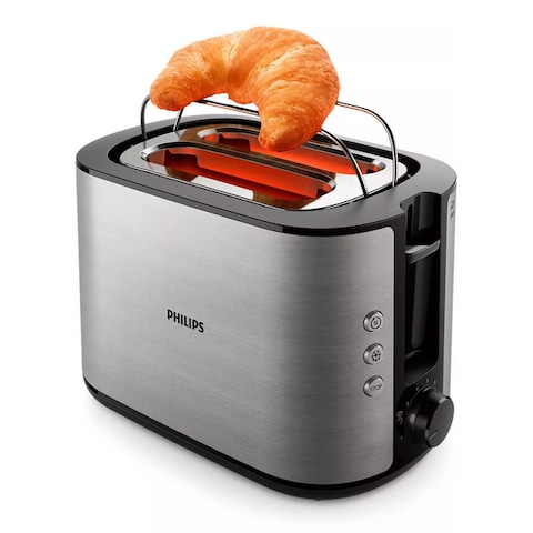 Philips HD2650/91 Viva Collection Toaster Black &amp; Stainless Steel