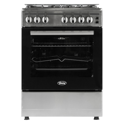 Terim Four Burner Gas Cooker TERGC6064ST Silver 60cm