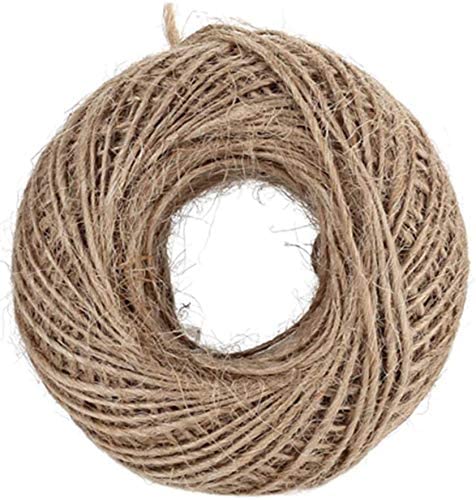 Buy Red Dot Gift Natural Jute Twine Cord Hemp Rope String 2Mm Rustic ...