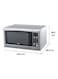 Techno Best Microwave Oven With Advanced Digital Control 30L, 1400W, BMW-30LDS, Silver