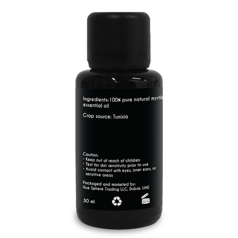 Aroma Tierra - Myrtle Essential Oil (Tunisia) - Aroma Tierra - 100% Pure &amp; Natural - 30Ml