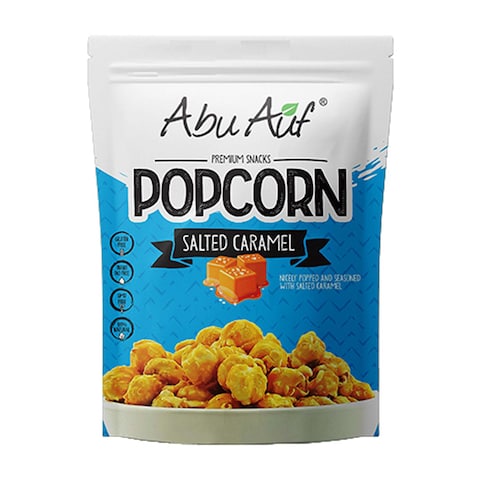 Abu Auf Salt and Caramel Popcorn - 100 gm