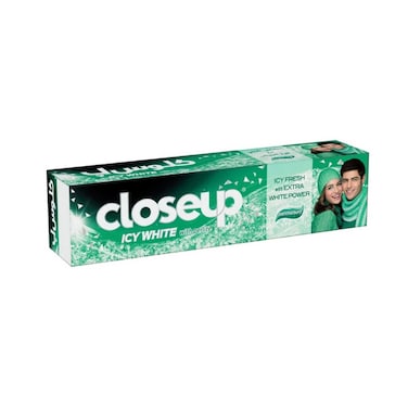 Close Up Toothpaste Icy White With Perlite Icy Fresh With Extra White Power Menthol Burst 75ml