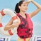 Life Jacket Safety Vests Water Suit Kayak Boating Swimming Surfing Drifting Gear, Size XXL, 90 to 110 Kg. - Red