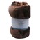 La Collection Home 100% Polyester Single Blanket 280GSM 150x200cm Brown