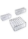 Generic 3-Piece Underwear Organizer Set Grey