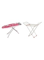 Buy Generic Foldable Ironing Table With Laundry Dryer Rack Multicolour in UAE