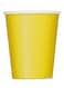 24-Piece 9oz Yellow Poly Paper Cups