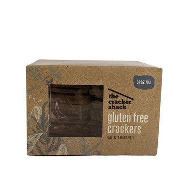 The Cracker Shack Original Gluten Free Oat And Amaranth Crackers 200g