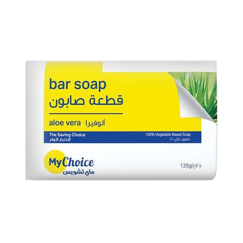 Mychoice Aloe Vera Beauty Soap Bar White 125g