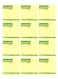 Fantastick 12-Piece Ruled Sticky Notes 3x3 Inch Size Yellow
