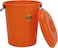 Royalford Economy Drum With Lid, 60 Liter Capacity