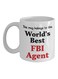 muGGyz Printed Ceramic Coffee Mug White