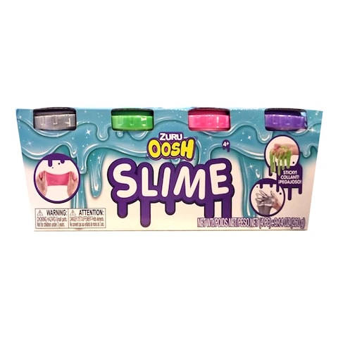 Zuru Oosh Slime Pot Set Multicolour 260g