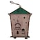 Mdf&nbsp;Lantern&nbsp;Green&nbsp;W Light&nbsp;14cm&nbsp;Rmd 01