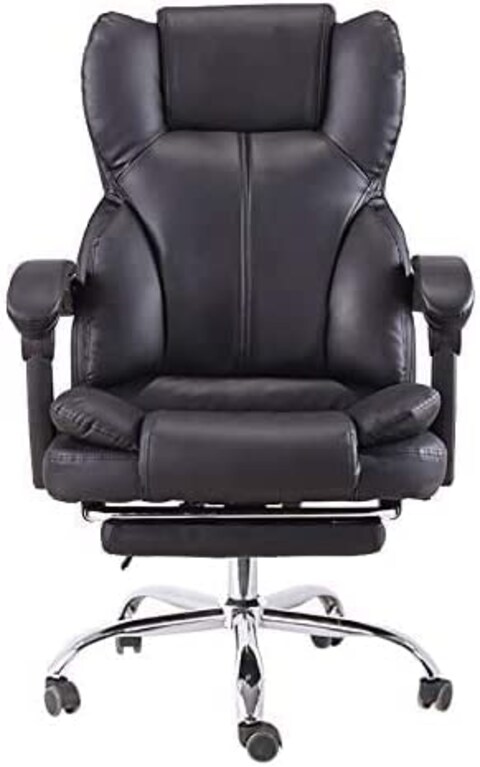 Karnak Executive Office Gaming PU Leather Chair Black