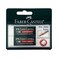 Faber-Castell PVC-Free Eraser White 2 PCS