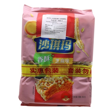 Xu Fu Ji Sesame Caramel Sachima 160g