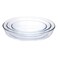 Taliona Oval Bakeware Set Clear 0.7L+1.6L+2.4L