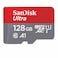 SanDisk Micro Sd Ultra A1, 128GB, C10