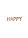 Generic Happy Birthday Letters Hanging Foil Balloon Banner 16inch